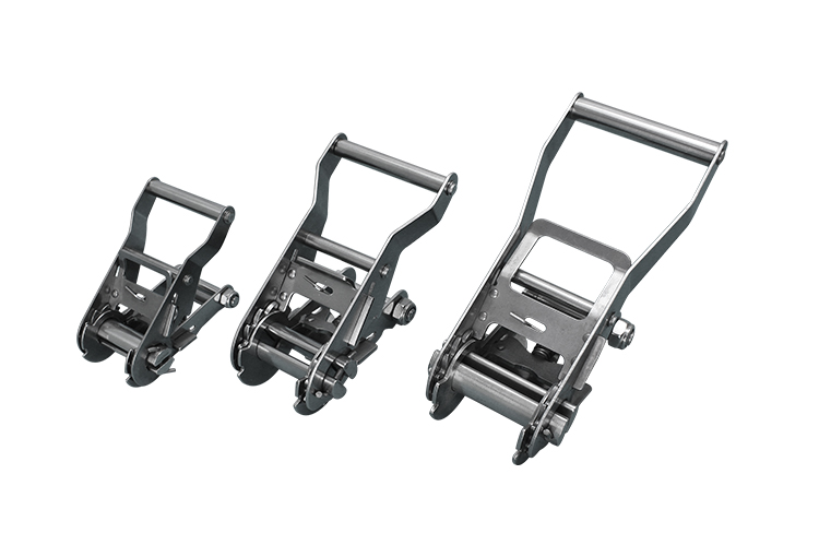 Stainless Steel Ratchet Buckle, 1', 1-1/2 Wide Grip Ratchet Buckle